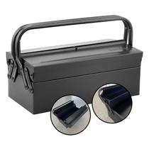 Caixa Ferramentas VONDER Para Oficina Mecânico Com 3 Gavetas Metálicas 40x19x16cm Maleta Ferro Resistente Presente Caixa Ferramentas VONDER Para Oficina Mecânico Com 3 Gavetas Metálicas 40x19x16cm Maleta Ferro Resistente Presente