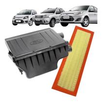 Caixa Filtro Ar Completo Ford Ka Ecosport Fiesta Zetec Rocam-7S559600AD
