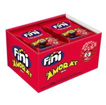 Caixa fini amoras com 12 embalagens de 15 g