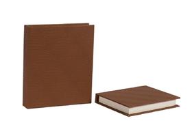 Caixa Formato Livro Em Mdf Caramelo P - Entrecasa