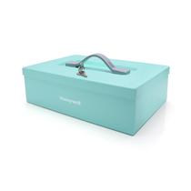 Caixa Forte Honeywell 6124TL Resistente ao Fogo (0,17 pés cúbicos) - Azul-Petróleo Caixa Forte Honeywell 6124TL Resistente ao Fogo (0,17 pés cúbicos) - Azul-Petróleo