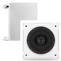 Caixa Frahm 6CX 40w Rms Gesso Branca ( Kit com 4 caixas )