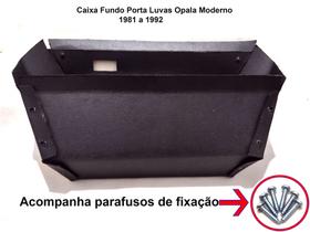 Caixa Fundo Porta Luvas Opala 1981 A 1992 Modelo Reforçado