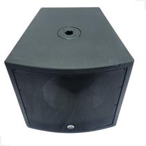 Caixa gabinete subwoofer 15 polegadas trapezio mix