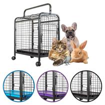 Caixa Gaiola Transporte Levar Carregar Transportar Cachorro Gato Caes Bolsa Calopsita Viagem Carro