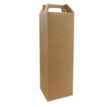 Caixa Garrafa G Kraft 33x10x10cm - Gramatura 300g - 10 Unidades - ASSK -