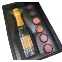 Caixa Gaveta com Visor Garrafa e Doces - Preta Ref 2745 - 01 unidade - Rizzo Embalagens