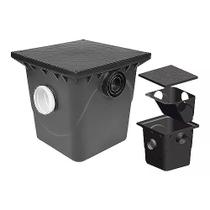 Caixa gordura com cesto grande standard 42lt preta metasul Caixa gordura com cesto grande standard 42lt preta metasul