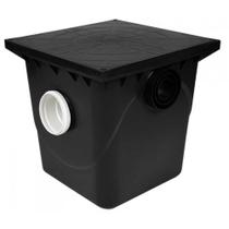 Caixa Gordura Metasul C/cesto 40 X41 X 41cm Preto