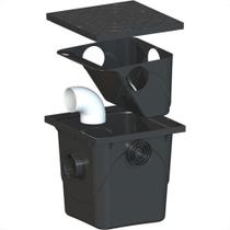 Caixa Gordura Taf Quadrada Com Tampa 42 Litros 6206 Caixa Gordura Taf Quadrada Com Tampa 42 Litros 6206