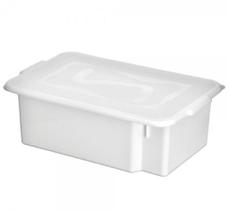 Caixa gourmet c/ tampa 12l 44x29x14,5cm
