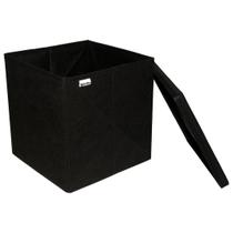 Caixa Grande para Presente Preta com Tampa Luxuosa 28X30X28