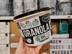 Caixa Granola Pop Box Tupperware 1,7 Litros Caixa Granola Pop Box Tupperware 1,7 Litros
