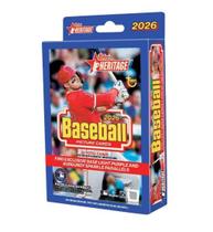 Caixa Hanger Topps Heritage Baseball 2026 com 35 Cards