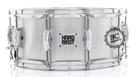 Caixa Hard Beat Groove Aluminum 14x6,5 HBSA1465 casco em alumínio e 10 afinações canoas inteiriças - Hard Beat Hardware