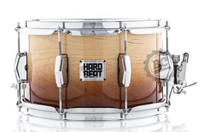 Caixa Hard Beat Maple Shell Fade Natural Lacquer 12x7 com 8 afinações e canoas inteiriças