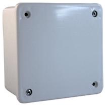 Caixa Hermética 140 x 100 x 60mm Cinza ANV