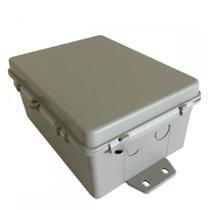 Caixa Hermética Multiuso Plástica Baby Slim CFTV Rede