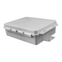 Caixa Hermética Plástica Média Multiuso Cinza 25 cm x 20 cm x 8 cm Caixa Hermética Plástica Média Multiuso Cinza 25 cm x 20 cm x 8 cm