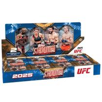 Caixa Hobby de Cards Colecionáveis Topps 2025 Stadium Club UFC Caixa Hobby de Cards Colecionáveis Topps 2025 Stadium Club UFC