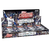 Caixa Hobby Topps 2025 Stadium Club de Cards de Beisebol 1 Autógrafo