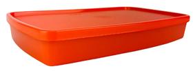 Caixa Ideal 600ml Baixa cor Cenoura Tupperware