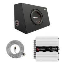 Caixa Inclinada Tormento 8 Polegada com Modulo Tl1500 Rca 5m