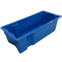Caixa Injesul para Transporte Plástica Reforçada Azul 24L