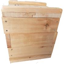 Caixa INPA 27x27cm para Abelhas Uruçus, Mandaçaia, Tubuna e Mandaguari