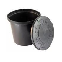 Caixa Inspeção Aterramento Cônica Pvc C Tampa 230X200X180