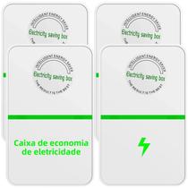 Caixa Inteligente Economizadora De Energia 2/4 Peças, Plugue Portátil Para Economia De Energia Para