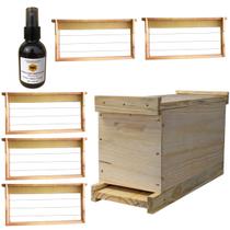 Caixa Isca Nucleo Pinus Abelha Europeia Apis + Atrativo + Cera Caixa Isca Nucleo Pinus Abelha Europeia Apis + Atrativo + Cera