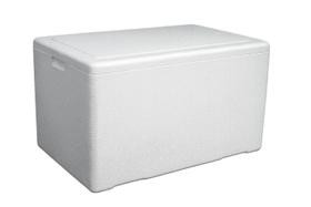 Caixa Isopor Pereciveis Medicamentos e Alimentos 120 Litros