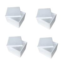 Caixa Isopor Térmica 1kg Gelo Alimento Medicamento- Kit 10un Caixa Isopor Térmica 1kg Gelo Alimento Medicamento- Kit 10un