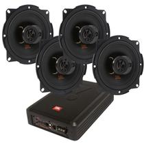 Caixa JBL Ativa Amplificada SW8A-MS 200w + 4 Alto Falantes 5 JBL Flex4 5TRFX55 220 Watts Rms Caixa JBL Ativa Amplificada SW8A-MS 200w + 4 Alto Falantes 5 JBL Flex4 5TRFX55 220 Watts Rms