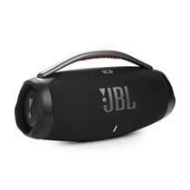 Caixa JBL Boombox 3 Preta, 180W RMS, Bluetooth, IP67 à Prova D'água, JBLBOOMBOX3SBLKBR, HARMAN JBL HARMAN JBL