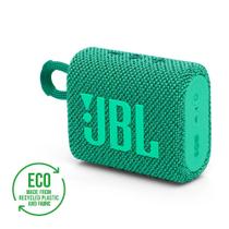 Caixa JBL Go 3 Eco Green, 4.2W RMS, Bluetooth, IPX67 à Prova D'água, JBLGO3ECOGRN, HARMAN JBL HARMAN JBL