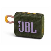 Caixa JBL Go 3 Green, 4.2W RMS, Bluetooth, IP67 à Prova D'água, JBLGO3GRN  HARMAN JBL