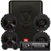 Caixa Jbl Sw8a-ms + 02 Alto Falantes 6 + Kit 2 Vias + Rádio Caixa Jbl Sw8a-ms + 02 Alto Falantes 6 + Kit 2 Vias + Rádio
