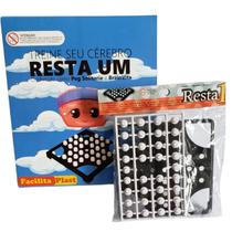 Caixa Jogo tabuleiro Resta Um peças conjunto Festas em Família Treino Mental para adultos e crianças