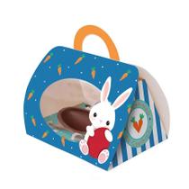 Caixa Kit Confeiteiro Maleta Coelhinho Sai da Toca Azul 100g - 1 unidade - Cromus - Rizzo