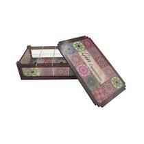 Caixa Kit Gin Tônica Especiarias Bebida Drink Mdf Adesivado