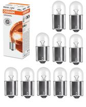 Caixa Lampada Osram Original Line R5W 5007 Halogena 5W 12V BA15s Lanterna 10 Unidades Caixa Lampada Osram Original Line R5W 5007 Halogena 5W 12V BA15s Lanterna 10 Unidades