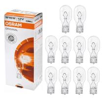 Caixa Lampada Super Pingão Osram T5 921 W16W 12V 16W Original W2.1x9.5d 10 Unidades Caixa Lampada Super Pingão Osram T5 921 W16W 12V 16W Original W2.1x9.5d 10 Unidades