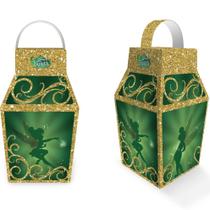 Caixa Lanterna Festa Fadas Disney - 8 unidades - Festcolor - Rizzo Festas