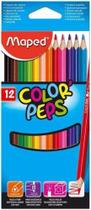 Caixa Lápis De Cor 12 Cores Maped Color Peps Caixa Lápis De Cor 12 Cores Maped Color Peps