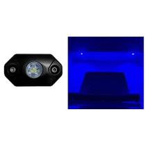 Caixa LED preta Accent Light Black Oak Rock Blue Caixa LED preta Accent Light Black Oak Rock Blue