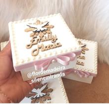 Caixa lembrancinha batizado