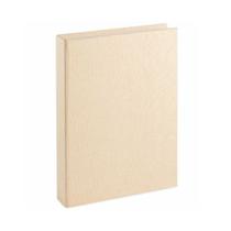 Caixa Livro Book Box Linho e MDF Bege Mart 27x37cm