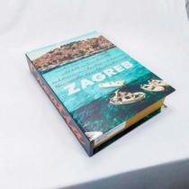 Caixa Livro Book Decorativo Maior Zagreb Natureza Luxo